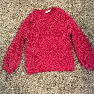 Hayden Girls Pink Sweater